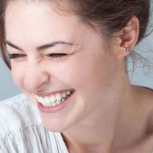 mulher sorrindo